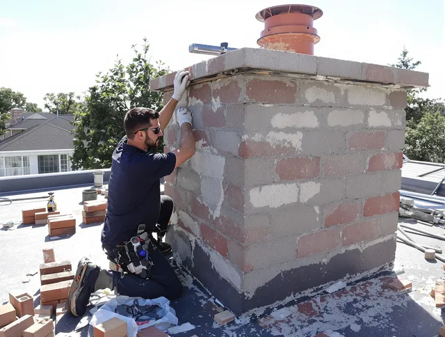 Advanced chimney repair process by Whitehall Chimney Sweep in Whitehall, OH