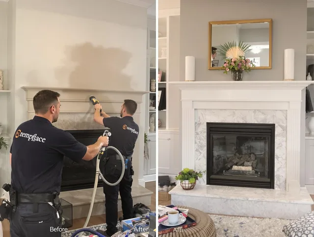Professional soot removal by Whitehall Chimney Sweep team in Whitehall, OH